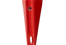 Rdeč stenski nosilec za gasilni aparat - cilinder - spredaj