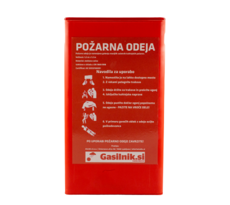 Požarna odeja za gospodinjstva